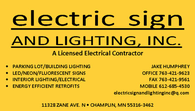 Electric Sign and Lighting